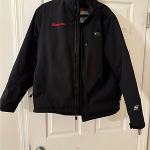 Snap Black Performance Jacket for Men